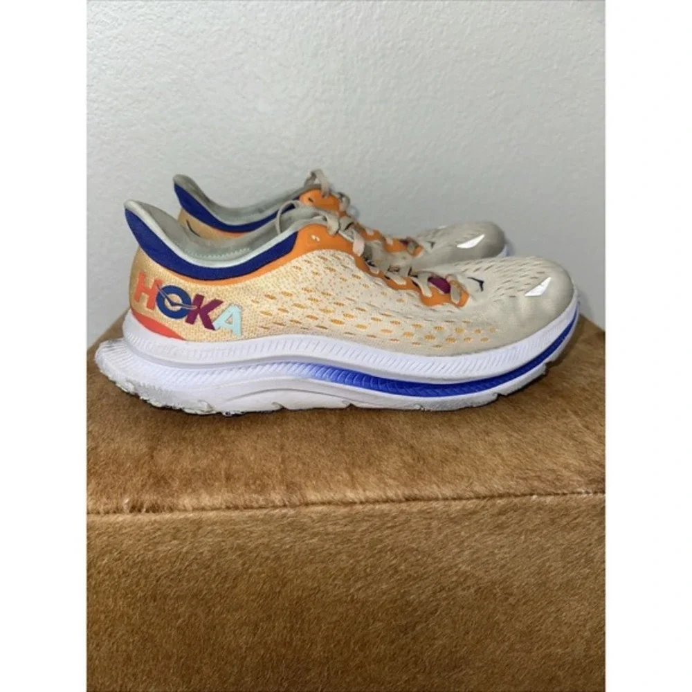 Hoka One One Kawana Beige Running‎ Shoes Sneakers 1123164 SBBN Women - Sz 9.5